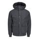 Outdoorjacke JACK & JONES "JJCHAMP BOMBER JACKET" Gr. S, grau (asphalt) Herren Jacken Outdoorjacken