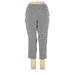 dalia Casual Pants - High Rise: Gray Bottoms - Women's Size 18