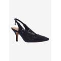 Wide Width Women's Vanani Pump by J. Renee in Black (Size 11 W)