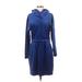 Calvin Klein Casual Dress: Blue Dresses - Women's Size Small