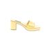 Senso Mule/Clog: Yellow Shoes - Women's Size 41