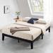 Red Barrel Studio® Harlow Solid Wood Platform Bed Wood in Black | Queen | Wayfair 2D90B64D44464BA9BB554803DB54E0C1