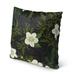 Red Barrel Studio® Calynn Throw Square Indoor/Outdoor Throw Pillow Cover & Insert Polyester/Polyfill blend in Black | 20 H x 20 W x 5 D in | Wayfair
