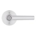 Kwikset Milan 2 Piece Round Keyed Lever Set w/ SmartKey in Gray | 2.63 H x 2.56 W in | Wayfair 740MIL RDT 26 SMT 6AL RCS K3