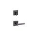 Kwikset Signature Series Milan Single Cylinder Interior Lever Set (Exterior Portion Sold Separately) in Brown | Wayfair 971MIL SQT 11P