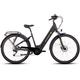 E-Bike SAXONETTE "SAXONETTE Deluxe Sport (Trapez)" E-Bikes Gr. 45 cm, 28 Zoll (71,12 cm), schwarz E-Bikes
