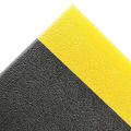 NOTRAX 415S0026BY Antifatigue Mat, Black/Yellow, 6 ft. L x 2 ft. W, Vinyl,