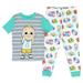CoComelon Toddler Boys JJ s Animal Friends Short Sleeve And Pant Kids Pajama Set