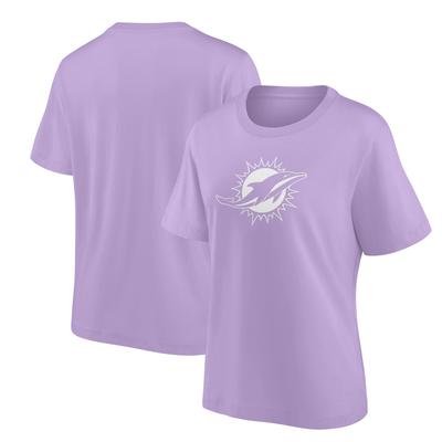 Miami Dolphins Maxi-T-Shirt mit Mono-Logo-Grafik – Damen Image