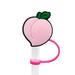 Shpwfbe Kitchen Gadgets Accessories 1 Piece Set Of Straw Covers Straw Covers For Reusable Straw Protector Fruit Pvc Straw Caps Silicone Straw Dust Caps Kitchen Utensils Set