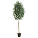 Nearly Natural 9ft. Artificial Ficus Tree Green