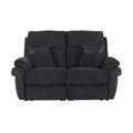 Talma La-Z-Boy Black 2 Seater Sofa | Fabric 2 Seater Sofa