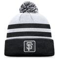 Men's Fanatics Branded Gray San Francisco Giants Cuffed Knit Hat with Pom