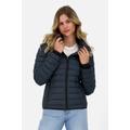 Steppjacke ALIFE & KICKIN "NadjaAK A Puffer Jacket Damen Übergangsjacke, Steppjacke" Gr. XL, blau (marine) Damen Jacken Steppjacken