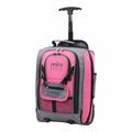 Aerolite MiniMAX 20L Ryanair 40x20x25 Maximum Size Cabin Hand Luggage Under Seat Trolley Backpack Carry On Cabin Hand Luggage Bag with 2 Year Warranty (Pink)