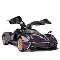 QCHIAN Die-cast alloy car model For Alloy Car 1 To 18 Car Model Pagani Huayra Alloy Sports Car Model Ornaments Gift Collection For friends and family (Color : A)