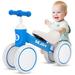 SEJOY No Pedal Toddler Push Balance Bike, 12-36 Months Training Ride on Toy w/ Silent Wheels, Lightweight in Blue | Wayfair 0920#BALBI-007-BLU