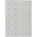 Gray 144 x 108 x 0.19 in Area Rug - Bungalow Rose Ferran Indoor/Outdoor Area Rug w/ Non-Slip Backing Polyester | 144 H x 108 W x 0.19 D in | Wayfair