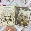 Jeu de cartes de tarot oracle lumière blanche pour enfant et adulte jeu de société de table