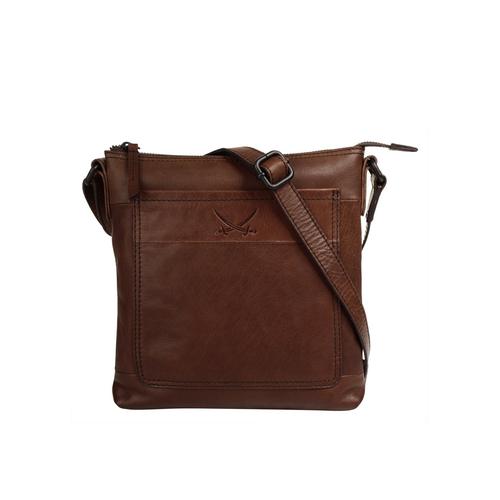 Sansibar Umhängetasche Damen cognac, ONE SIZE
