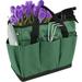 Garden Tool Bag Garden Tote Storage Bag with 9 Pockets Home Organizer for Indoor and Outdoor Gardening Garden Tool Kit Holder (Tools NOT Included) 12.6 x 12.4 x 6.7 Great Gardening Gifts