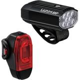 Lezyne Micro Drive 800+ and KTV Drive+ Bicycle Light Set Front and Rear Pair USB-C Rechargeable