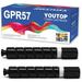 YOUTOP 2PK Remanfactured GPR-57 GPR57 Black Toner Cartridge Replacement for Canon imageRunner Advance 4525i 4535i 4545i 4551i (0473C003)