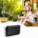Speaker Ozmmyan Small Bluetooth Speakers Portable Wireless Outdoor Mini Speaker For Home Outdoor And Travel 4 Hours Working Time Car Computer Speakers Bluetooth Speakers Black