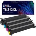 TN-213 TN-214 TN-314 Toner Remanufactured TN213 TN214 TN314 Toner Compatible for Konica Minolta TN213K TN213C TN213M TN213Y for Bizhub C200 C353 C203 C253 Printer.