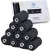 Simthread All Purposes Sewing Thread 10 Spool 1000 Yards Polyester Thread for Sewing Handy Polyester Sewing Threads for Sewing Machine - (Black Series)