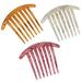 NUOLUX 3 Pcs Simple Hair Combs Detangling Combs Gilrs Bangs Combs Hair Styling Tools