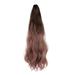 NUOLUX 1pc Nautral Long Ponytail Wig Stylish Girl Natural Wig Exquisite Ponytail Wig