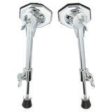 HYYYYH SC-BS4 Professional Bass Drum Spurs With Bracket (Set of 2)