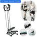 Fitness Workout Exercise Air Stair Stepper Machine Cardio Equipment + Handle Bar