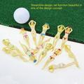 Mairbeon Golf Tees Character Modeling Non-slip Lightweight Funny Lady Bikini Golf Tees for Golf Course