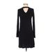 24/7 Maurices Casual Dress: Black Dresses - Women's Size X-Small