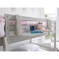 Noa and Nani - Multipurpose Double Shelf for Cabin Bed or Midsleeper - (Silk Grey)