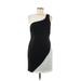 Boston Proper Casual Dress - Sheath: Black Color Block Dresses - Women's Size 6