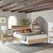 17 Stories Mchail Standard Bed Wood in Brown | 50 H in | Wayfair C6AF0D812EF04964974F9B36CB78677A