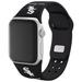 Black Chicago White Sox Personalized Silicone Apple Watch Band