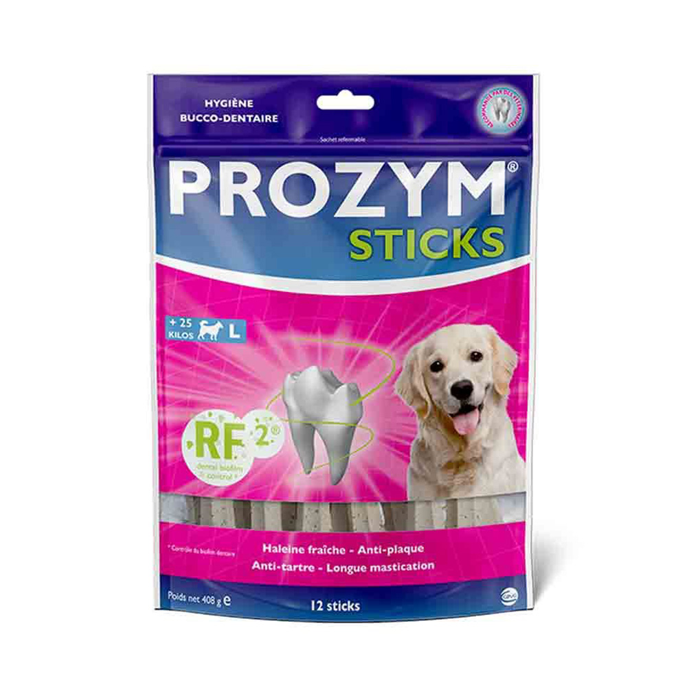 Prozym RF2 Stick per cane - Set %: 2 x 12 pz per cani di taglia grande (> 25 kg)