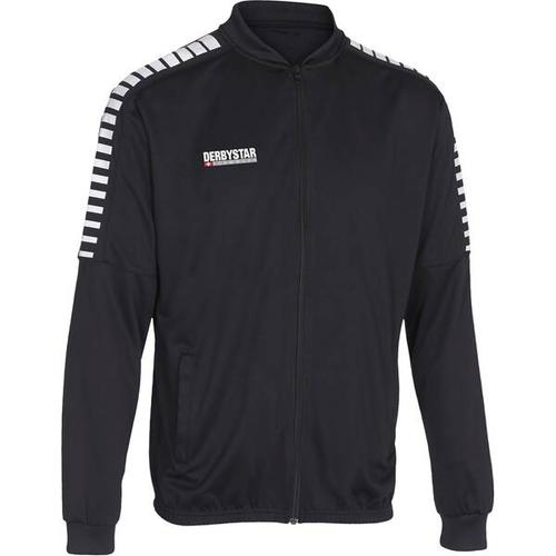 DERBYSTAR Herren Hyper Arbeitsanzugsjacke, Größe XL in Schwarz/Weiß