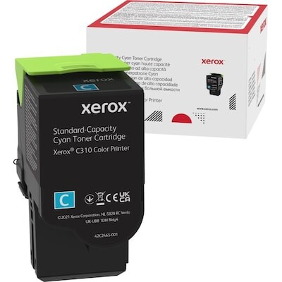 Xerox 006R04357 Toner Cyan fuer ca. 2.000 Seiten Image