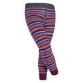 ESPRIT Unisex Kinder Leggings Multi Stripe K LE Baumwolle gemustert 1 Stück, Blau (Light Denim 6660), 98-104