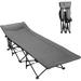 Camping Cot for Adults with Cushion and Pillow