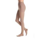 duomed Advantage Soft Opaque 15-20 mmHg Pantyhose Closed Toe Compression Stockings Beige Medium Standard
