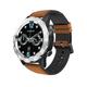 KAVVO Oyster Urban Smart Watch Luminous Smart Watch with Mechanical Rotating Bezel Local BT Call Intelligent Watch for Modern Lifestyles