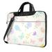 ZICANCN Laptop Case 15.6 inch Spring Beautiful Butterflies Work Shoulder Messenger Business Bag for Women and Men