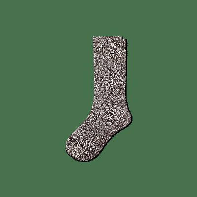 Men's Chunky Ragg Calf Socks - Walnut - Medium - Bombas