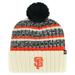 Men's '47 Natural San Francisco Giants Tavern Cuffed Knit Hat with Pom